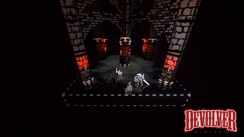 《荒絕之劍 DX》是一個建立在暗黑神話上的動作遊戲，戰士們將橫越一個個立體模型式的、被詛咒的戰場，用戰鬥拓出屬於自己的道路。 | 吹著魔笛的浮士德