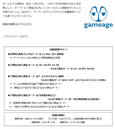 【ゲームエイジ総研調査】日本用戶課金調查報告 – 課金是為了獲得「每日的充實感」