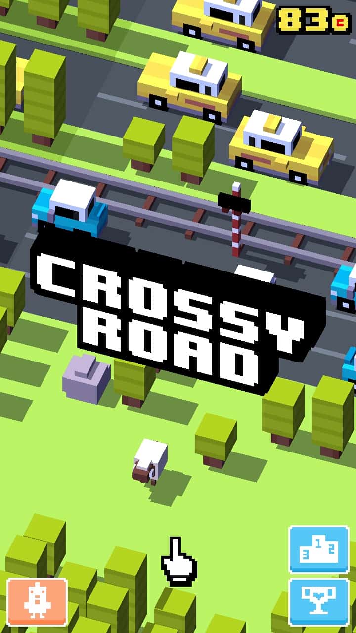 Crossy Road – Game UI / 遊戲 UI 參考