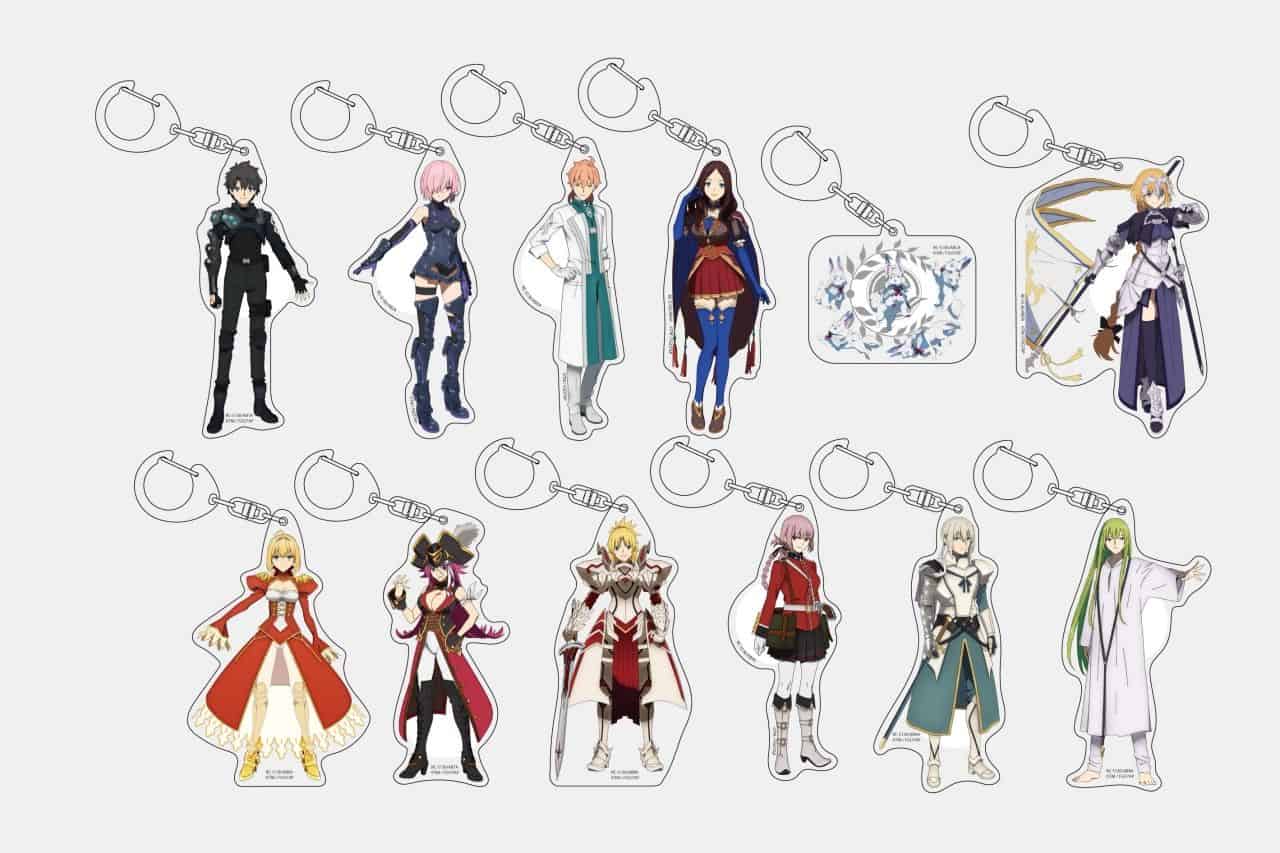 「Fate/Grand Order －終局特異点 冠位時間神殿ソロモン－」 推し払いキーホルダー 全12種