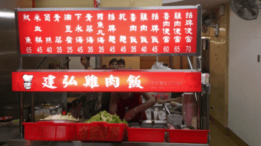 建弘雞肉飯 | 台北民權西路站 | 錦州街上班族的午餐好選擇 – 浮士德食記