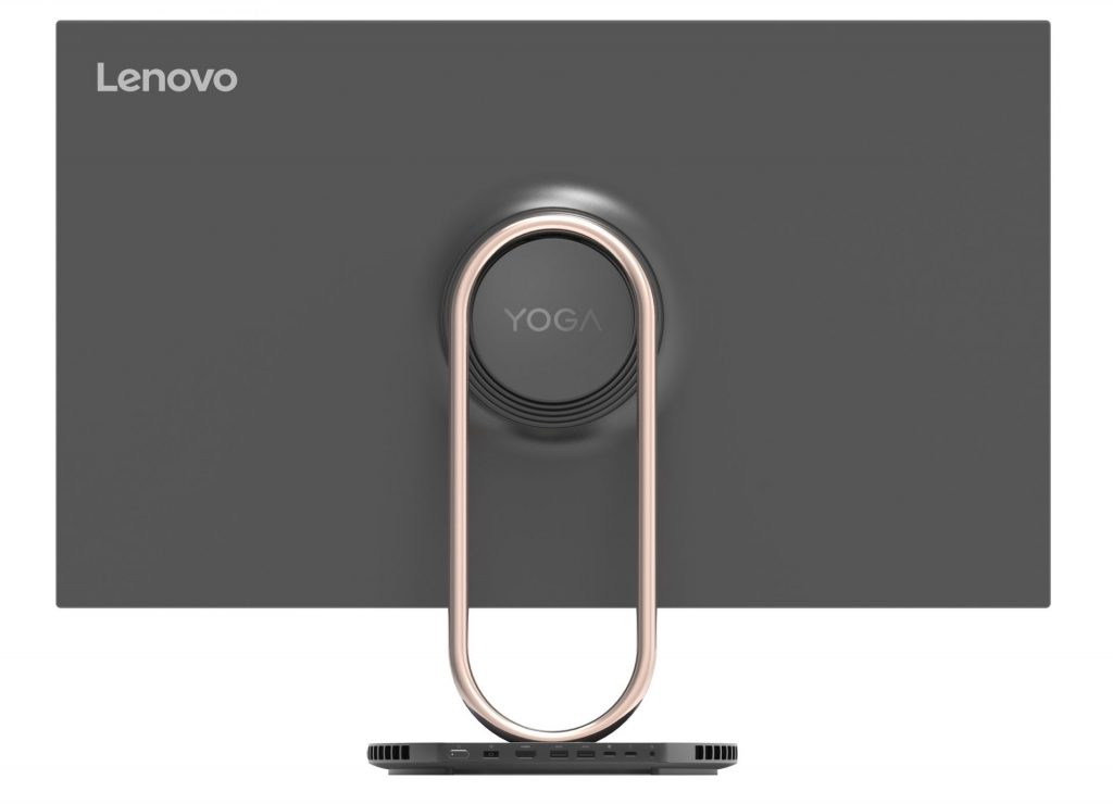 【新聞照片2】Lenovo 旗下Yoga以設計為本的 Yoga AIO 9i 重新定義一體成型桌機的造型概念。 | 吹著魔笛的浮士德
