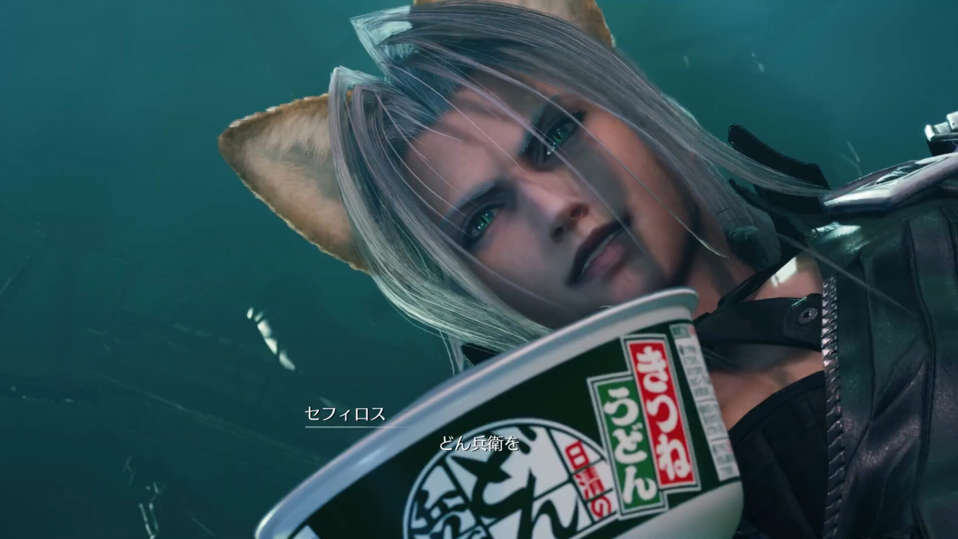 日清攜手「Final Fantasy 7」合作：克勞德，不來碗咚兵衛泡麵嗎？