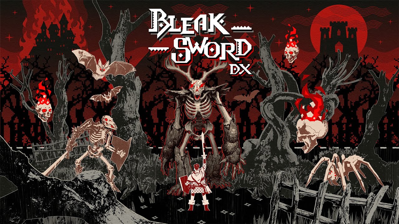 Lo fi 版法環來襲！Devolver Digital《荒絕之劍 DX Bleak Sword DX》6月8日推出 PC、Switch 版 | 吹著魔笛的浮士德