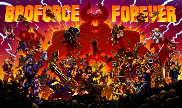 橫向像素動作遊戲《Broforce》免費大改版今日來襲！「Broforce Forever」6個兄貴、4大挑戰等你玩 | 吹著魔笛的浮士德