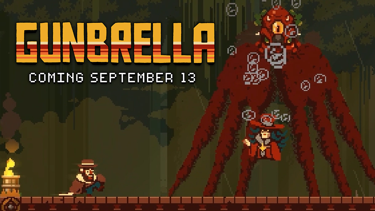 《傘槍英雄 Gunbrella》將於9月13日上架 PC、Nintendo Switch